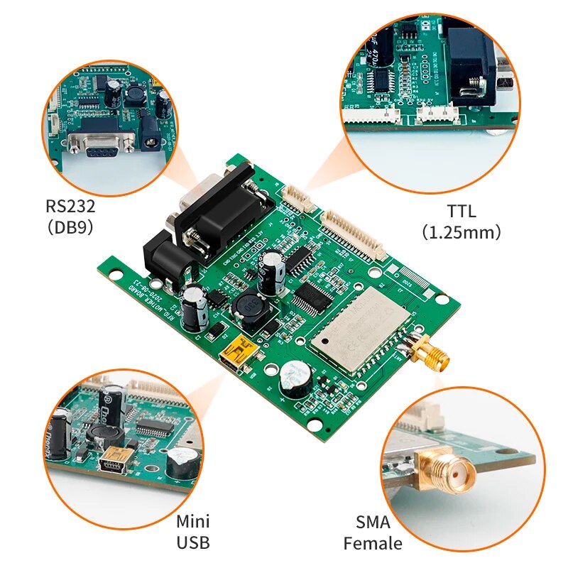 EPC ڵ    TTL USB UART UHF RFID ..